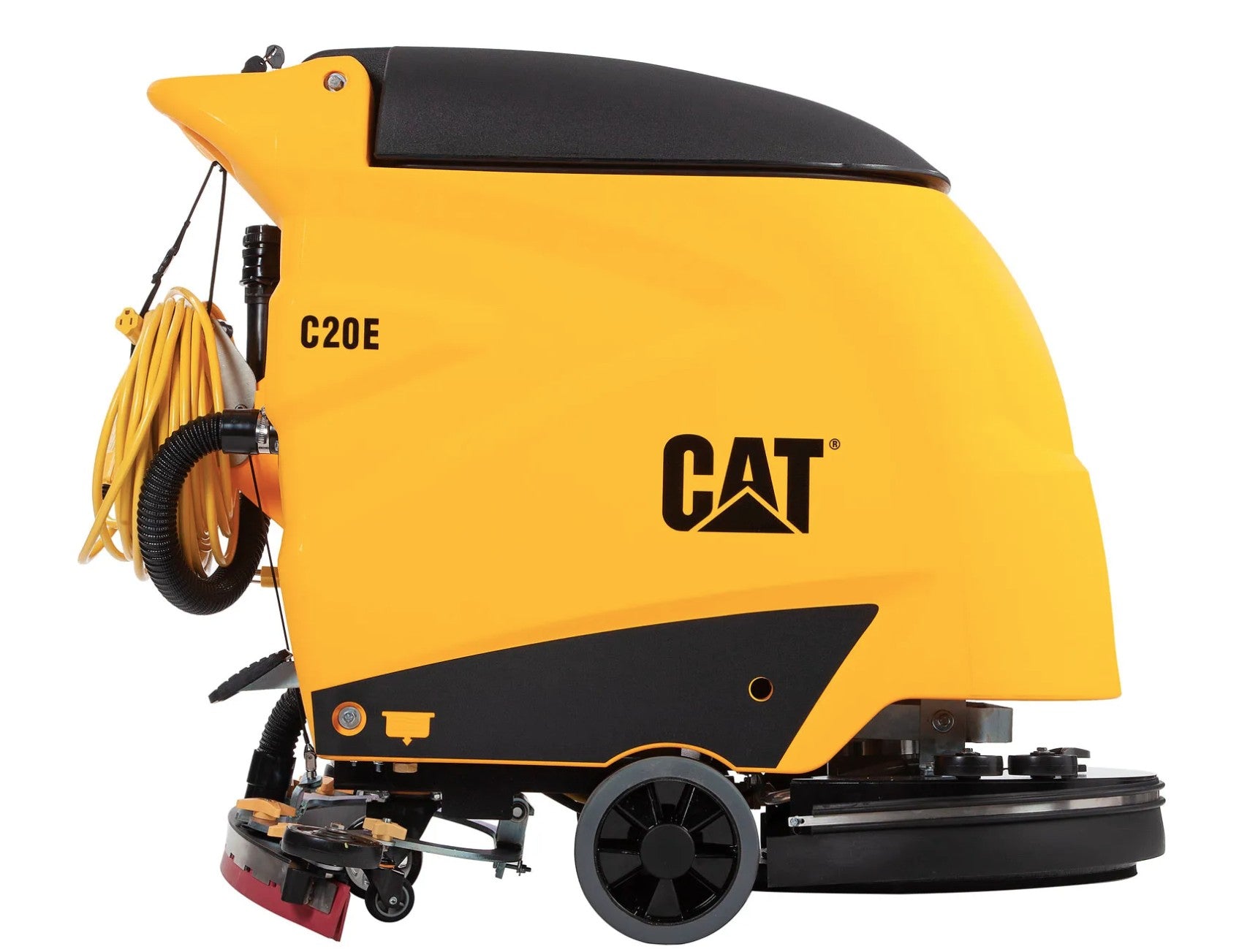 Cleanovativ's Stinger Walk-Behind Floor Scrubber