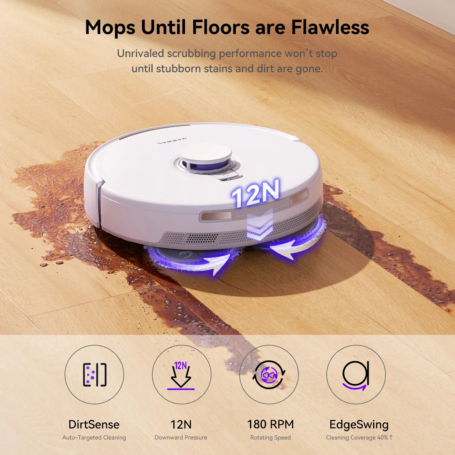 Cleanovativ's  XYZ Ultra Robo Vacuum & Mop