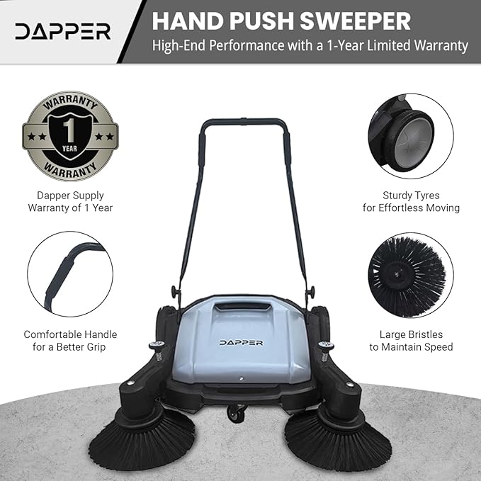 Cleanovativ's 300 KM 75/40 W BP Walk-Behind Sweeper