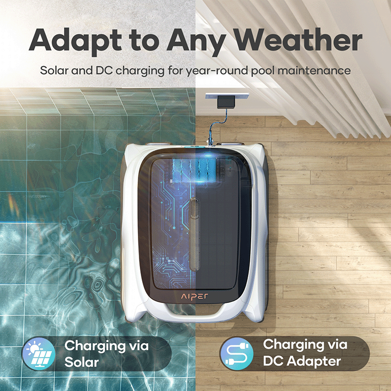 Cleanovativ's Viper Surfer Robotic Pool Cleaner